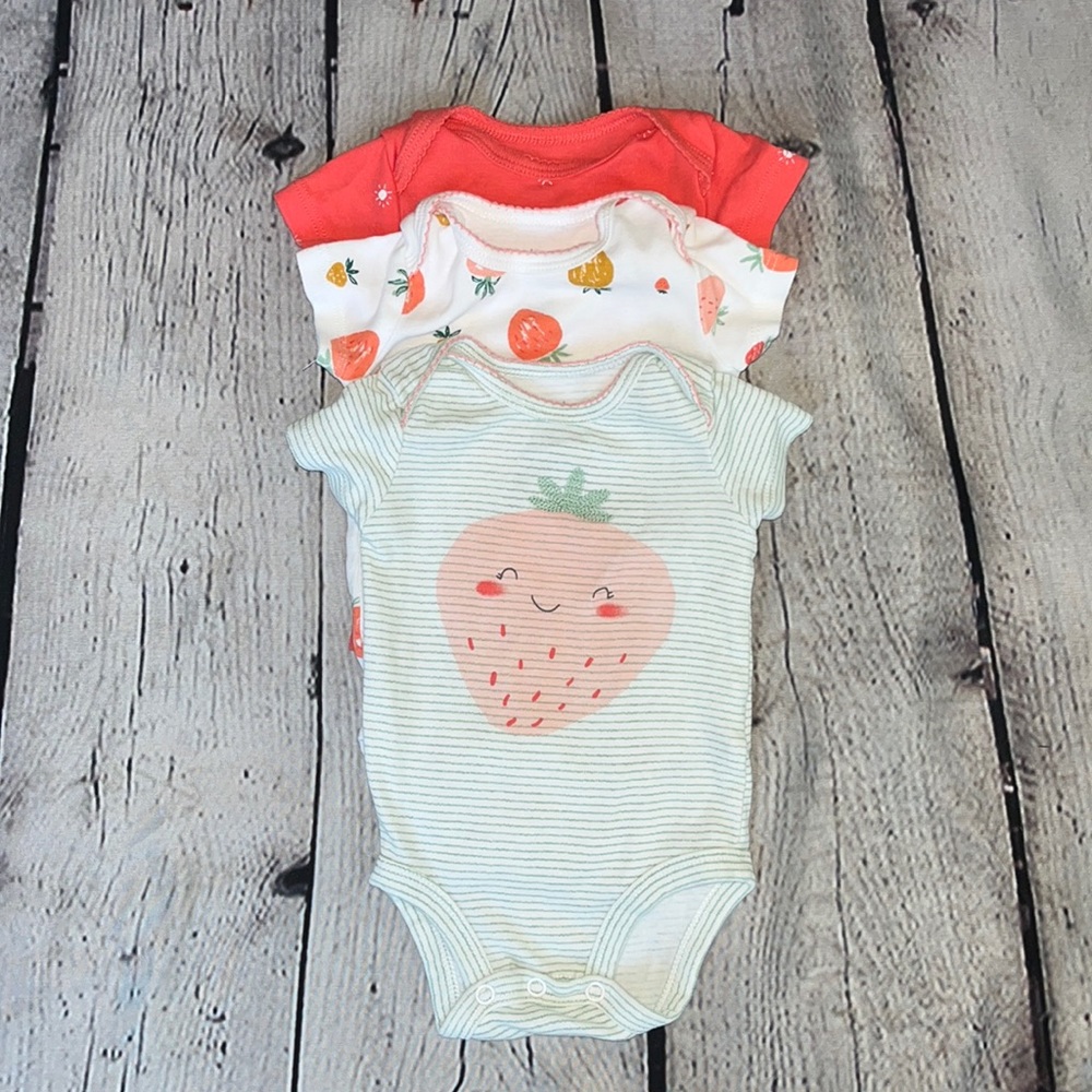 Strawberry Onesie Bundle